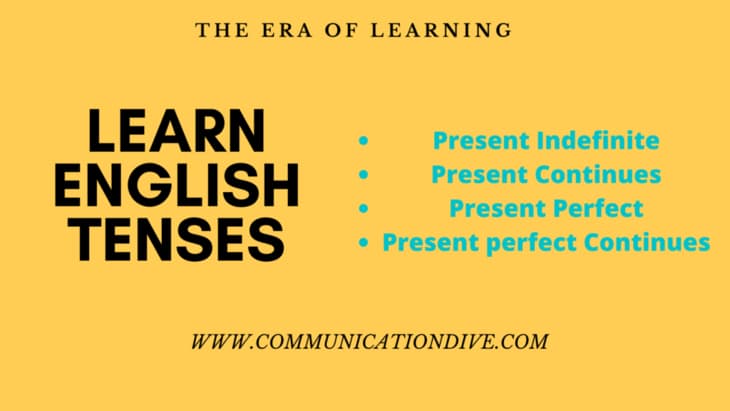 LEARN ENGLISH TENSES