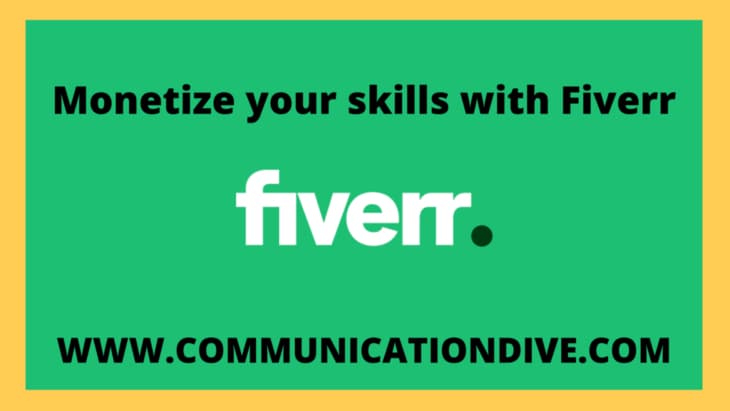 Making money with Fiverr Get your $ today